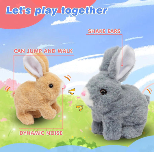 Walking Bunny Toy with Sound & Movement